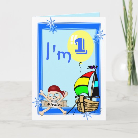 最初の誕生日 カード (正面)