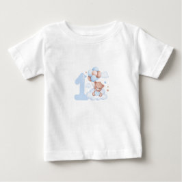 最初の誕生日 ベビーTシャツ