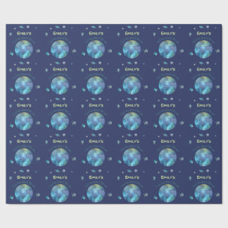 最初の誕生日 |太陽のまわりに初旅 ラッピングペーパー