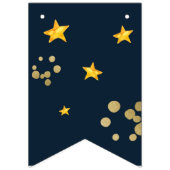 最初の誕生日、宇宙誕生日、打ち上げギフトタグ バンティングフラッグ (第1の旗)