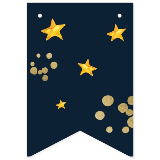 最初の誕生日、宇宙誕生日、打ち上げギフトタグ バンティングフラッグ (第1の旗)