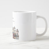 最初の誕生日、返品ギフト、〔占星術の〕十二宮図テーマ ジャンボコーヒーマグカップ (右)