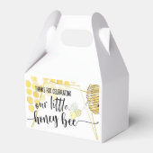 最初の誕生日、BEEパーティー、BEEをテーマ フェイバーボックス (正面サイド)