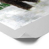 最初の降雪ブラックベアーマウンテンワイルド ポスター (角)