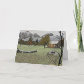 最初の降雪 シーズンカード (正面)