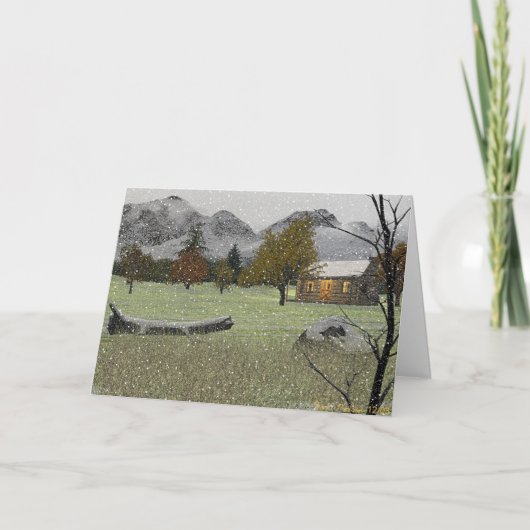 最初の降雪 シーズンカード (正面)