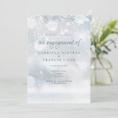 最初の雪の結晶エンゲージメントパーティー 招待状 (スタンド正面)