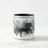 「最初の雪走」 マグカップ (中央)