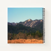 最初の雪….. ノートブック (裏面)