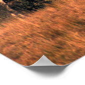 最初の雪….. ポスター (角)