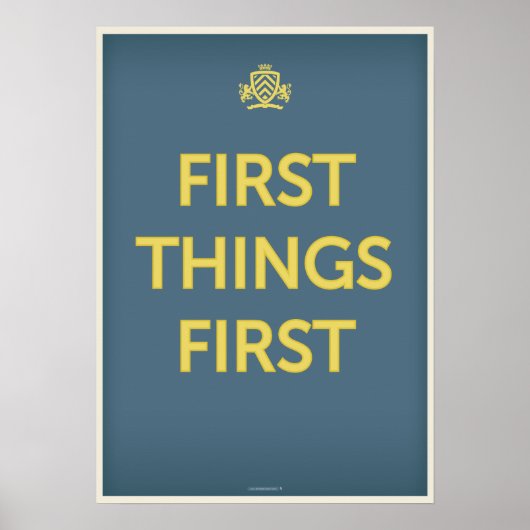 最初の項目 ポスター (正面)