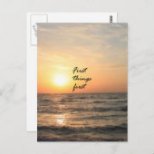 最初の項目 ポストカード (正面/裏面)