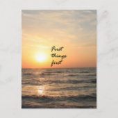 最初の項目 ポストカード (正面)