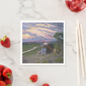 「最初の飛行！」 スタンダードカクテルナプキン (インサイチュ)