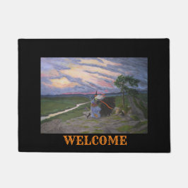 「最初の飛行！」 ドアマット