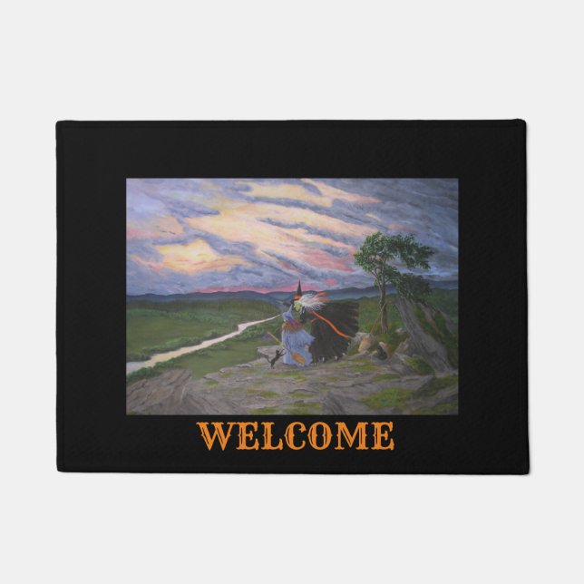 「最初の飛行！」 ドアマット (正面)