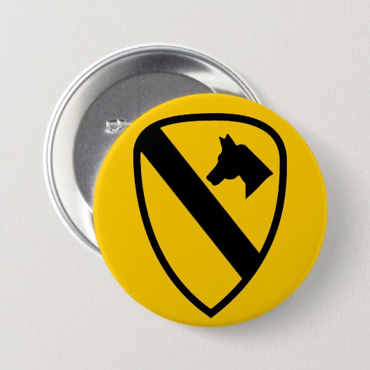 最初の騎兵 缶バッジ (正面&裏面)