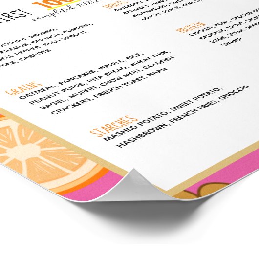 最初の100フーズピンクの赤ちゃん女の子の嘆き ポスター