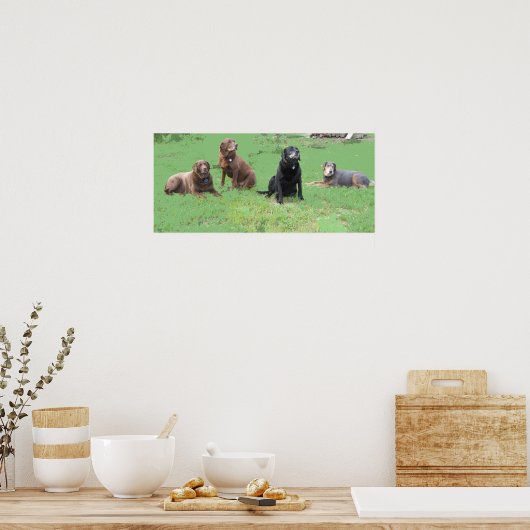 最初の4 ポスター (キッチン)