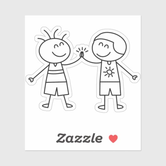 最初の5つの平和の幸せな愛をバンプ シール (シート)