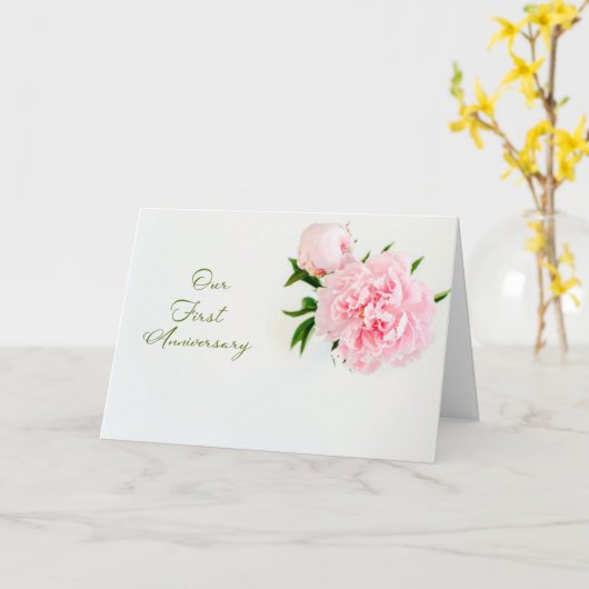 最初の カード (黄色い花)