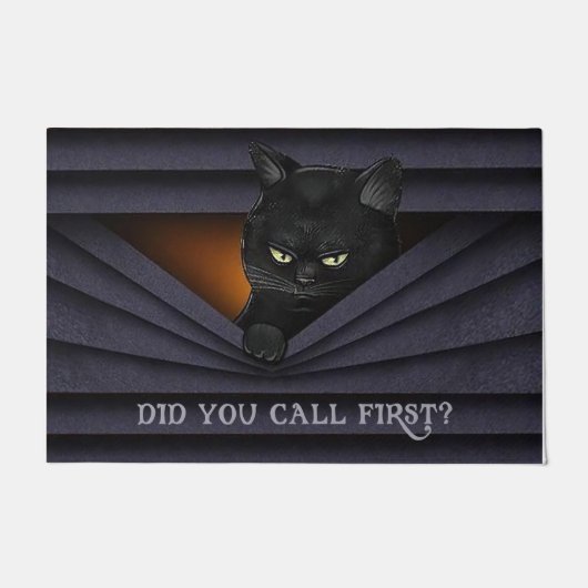 最初のdoormat、黒のdoormatを呼び出したか ドアマット (正面)