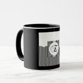 最初のEのモノグラム マグカップ (正面左)