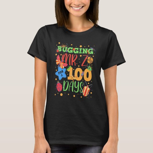 最初のGraの100日のためにZ氏をバグ Tシャツ (正面)