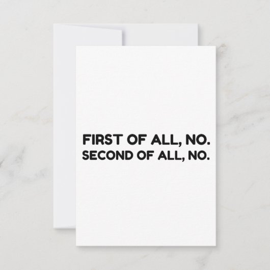 最初のNo 2番目のNo サンキューカード (正面)