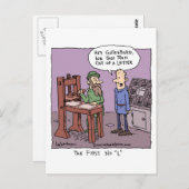 最初のNo "L" ポストカード (正面/裏面)