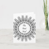 最初のNoel シーズンカード (正面)