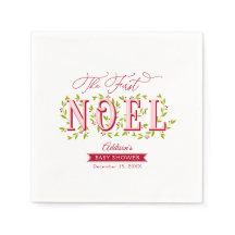 最初のNoel Baby Girl Christmas Baby Shower