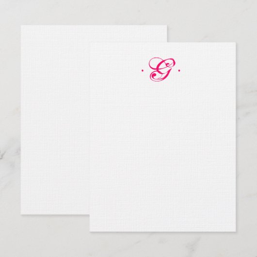 最初のnotecard ノートカード (正面/裏面)