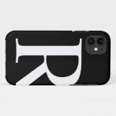 最初のRのiPhone 5のやっとそこに場合 Case-Mate iPhoneケース (裏面(横))