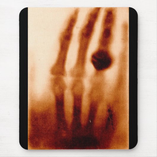 最初のX-Ray 1901年の写真 マウスパッド (正面)