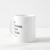 最初はおばあちゃん、ずっと友達 コーヒーマグカップ (正面左)