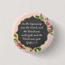 最初は単語の – ボタン 缶バッジ