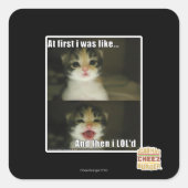 最初は私は似ていた スクエアシール (正面)