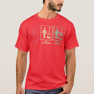 最初は私独身のが、その後、私はギターを一つ持って、今 Tシャツ