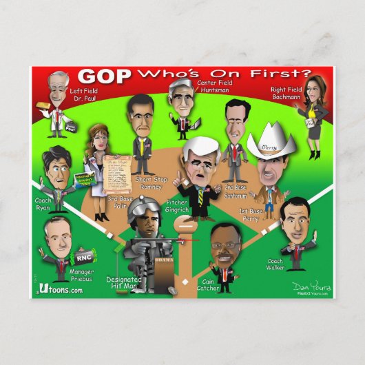 最初は誰だ？ ポストカード (正面)