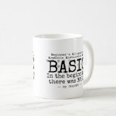 最初はBASIC.wだった コーヒーマグカップ (正面右)