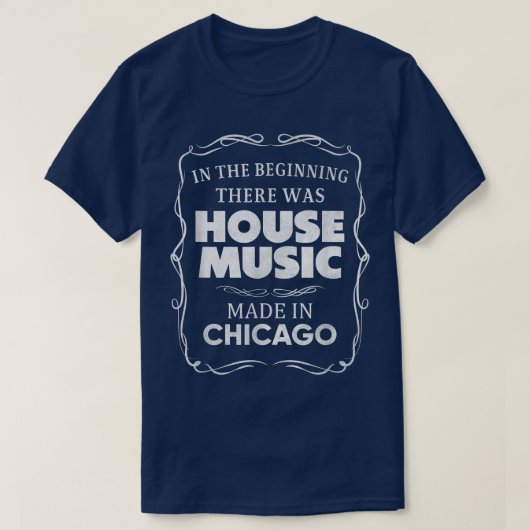 最初はHouse Music - Edm Dj Ra Tシャツ (デザイン正面)