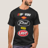 最初または最後 Tシャツ (正面)