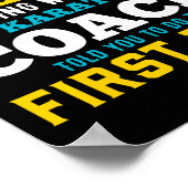 最初もしは空手を試してみて成功しない ポスター (角)