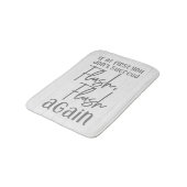 最初もしは、再び浴室のフラッシュに成功しない バスマット (アングル)