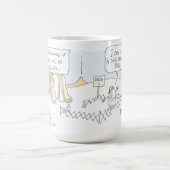 最初ドッグショー-マグ コーヒーマグカップ (中央)