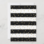 最初バースデーパーティ招待状 招待状 (裏面)