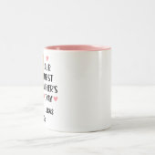 最初パーソナライズされたの母の日キリン2025 ツートーンマグカップ (中央)