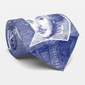 最初フォリオからのウィリアム・シェイクスピアのポートレート ネクタイ (ロール)