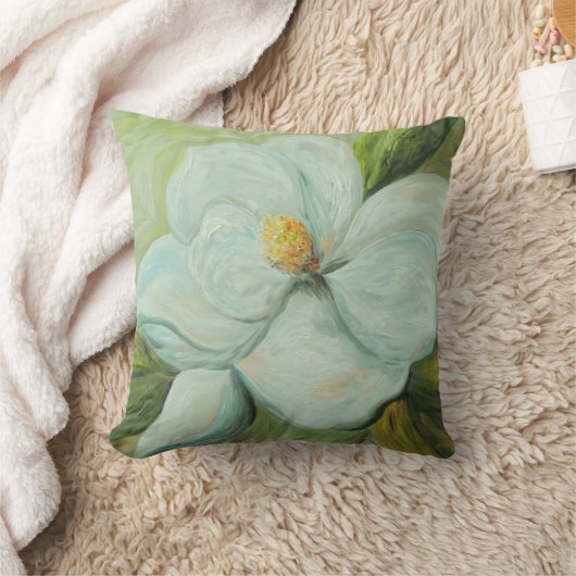 最初マグノリア クッション (ブランケット)